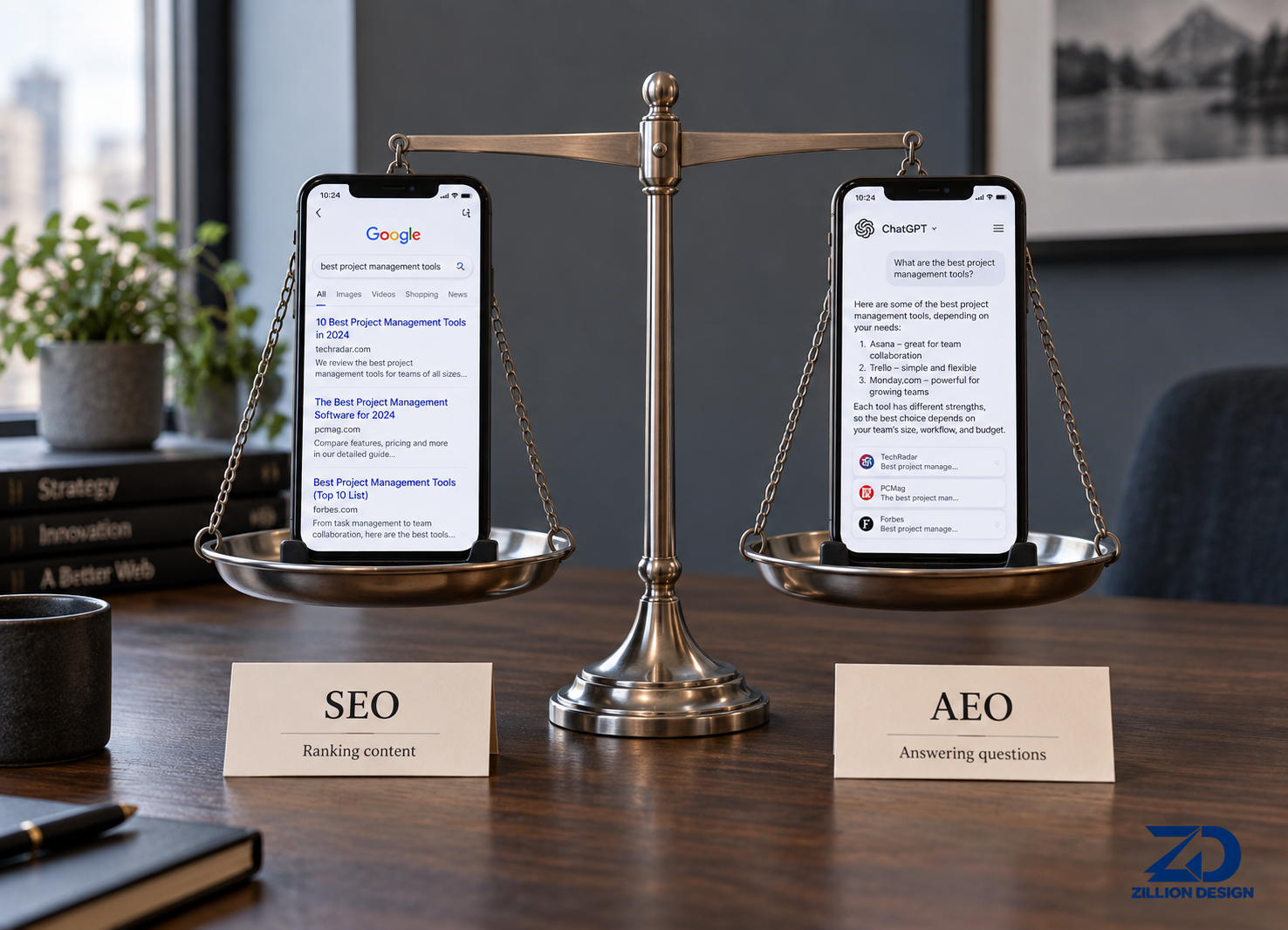 SEO vs AEO: What Modern Businesses Need to Know